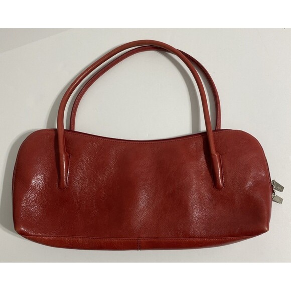 Hobo International Handbags - Hobo International Red Leather Handbag Shoulder Bag Iconic Timeless Classic Chic